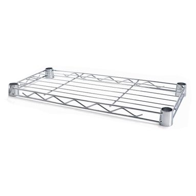 RIPIANO LEGGERO 20X60CM CROMATO PER MONTANTI 19MM