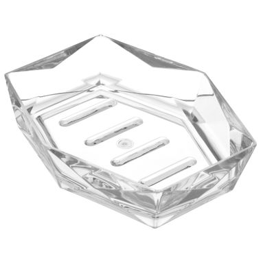 PORTASAPONE BIANCO LINEA DIAMANTE