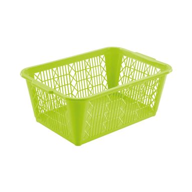 CESTA FUNNY 37X25,5XH15CM LIME