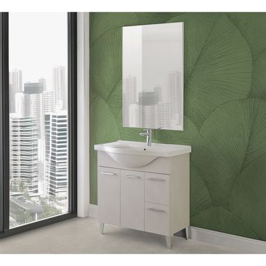 COMPOSIZIONE BAGNO IRIS CM 85X35X85H COMPLETA.