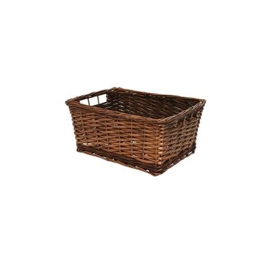 CESTINO IN VIMINI 37X29XH17CM MARRONE