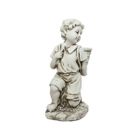 statua-bimbo-23x35xh57cm-in-polimagnesio-bianco
