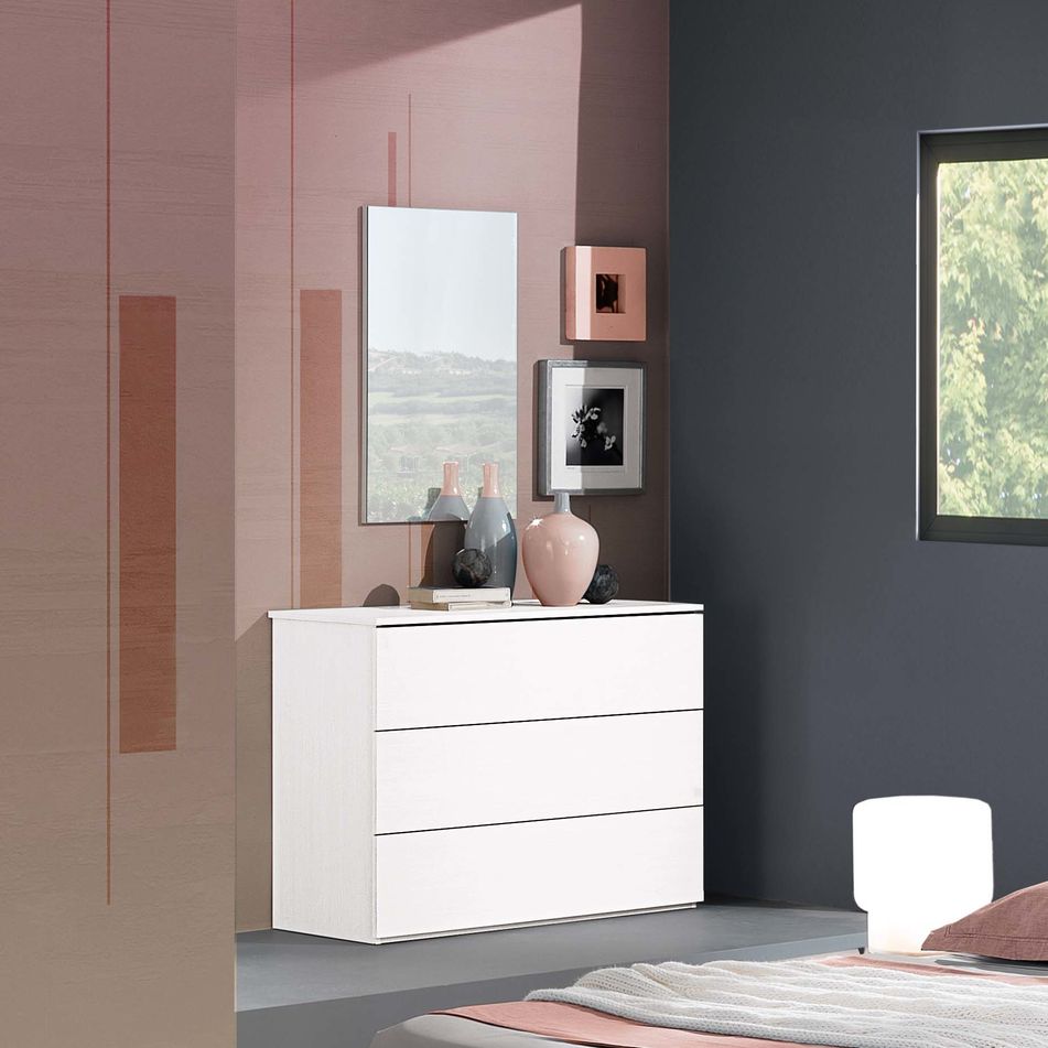 como-simpli-3-cassetti-bianco-fras-dot-105x45xh75cm