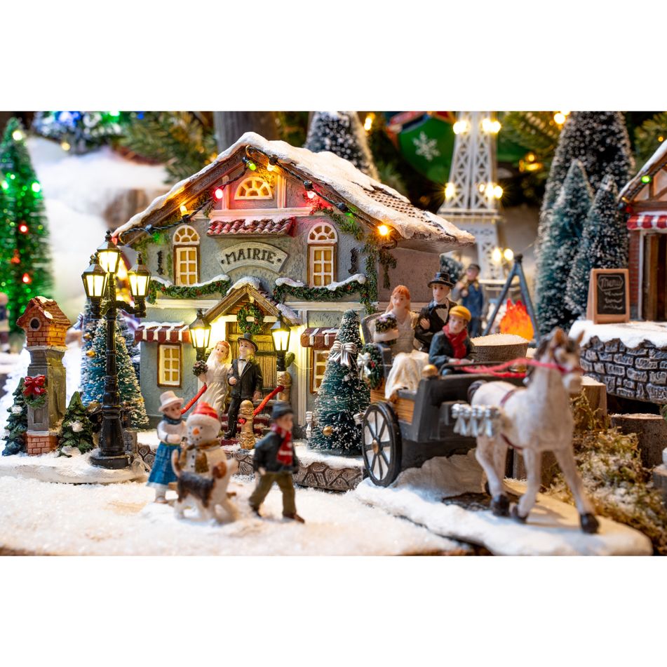 hotel-de-ville-luminoso-19x12xh17cm-a-batteria