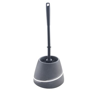 SCOPINO WC YVONNE H38CM GRIGIO VENATO BIANCO