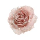 rosa-14cm-rosa-glitterata-con-clip