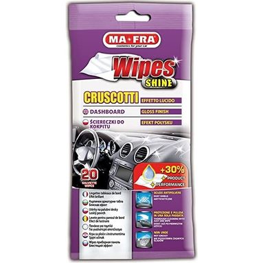 SET 20 SALVIETTINE CRUSCOTTO LUCIDO WIPES SHINE