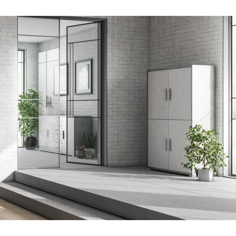 mobile-4-ante-kit-108x41xh161cm-struttura-cemento-frontale-ossido-bianco