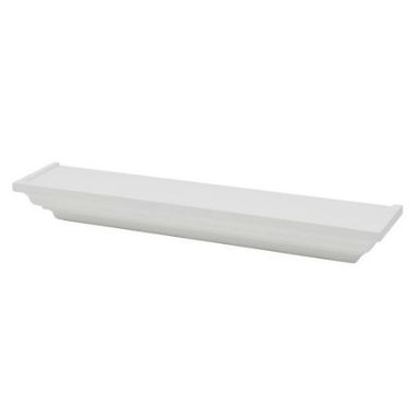 MENSOLA BAROCCA 60X12,5XH7,5CM BIANCO LACCATO