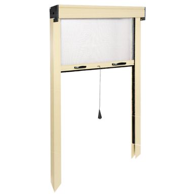 ZANZARIERA SOTTILE VERTICALE 140XH240CM AVORIO
