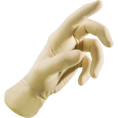 GUANTI LATEX 55S 100PZ BIANCHI SENZA POLVERE