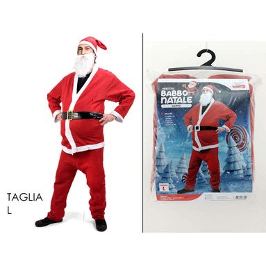 VESTITO BABBO NATALE UOMO "L".