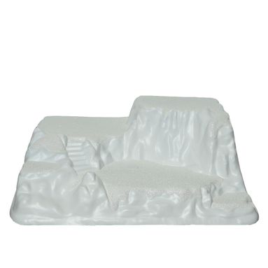 BASE INNEVATA 54X40XH20CM PER SCENARIO NATALIZIO.