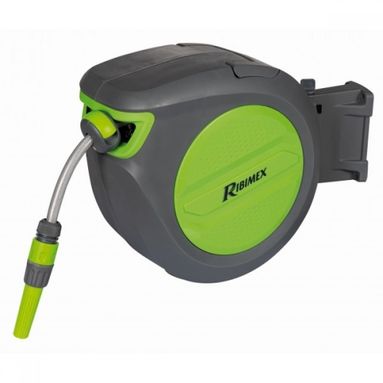 AVVOLGITUBO MURALE AUTOMATICO 20M CON TUBO 1/2"