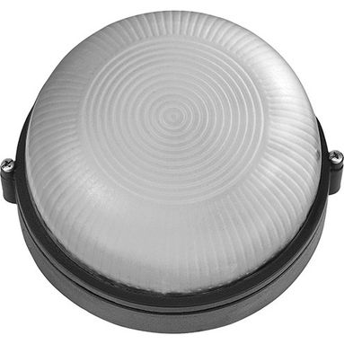 PLAFONIERA BELLINI E27 D.19CM NERA IP44