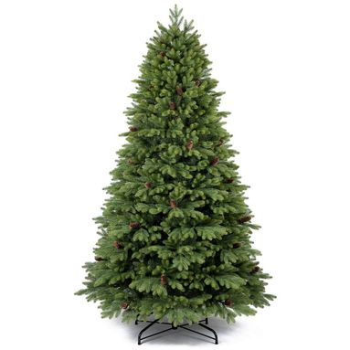 ALBERO GREEN 2066 RAMI IN PVC H240CM CON PIGNE.