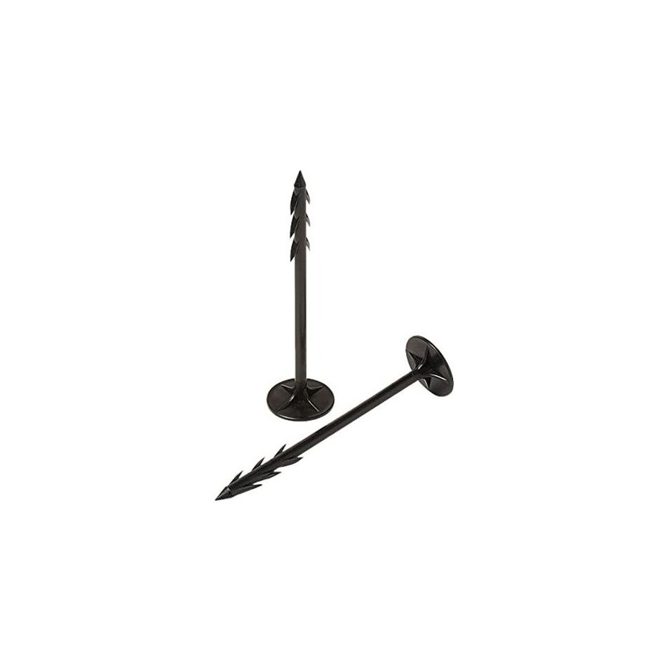 48 picchetti in plastica resistente da 22,5 cm per tenda da campeggio e