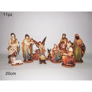NATIVITA 11 PEZZI 20CM.