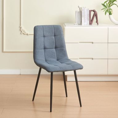SEDIA FENDER 43X53XH84CM GRIGIA IN TESSUTO