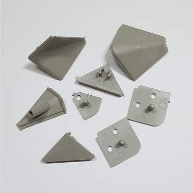 ACCESSORI GRIGI PER ALZATINA TRIANGOLARE