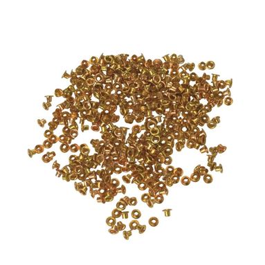 SET 400 OCCHIELLI OTTONATI D. 4.5MM