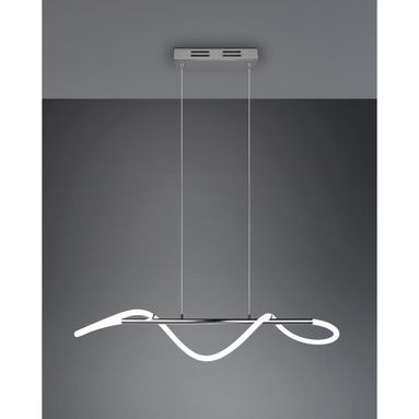 LAMPADARIO LED ARGOS 28W 105CM 4000K CROMO.
