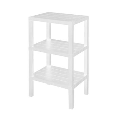 SCAFFALE WOODY 3 RIPIANI BIANCO 38X29XH74CM
