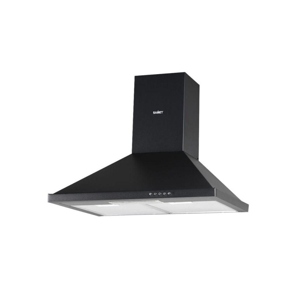 cappa-a-piramide-90cm-nero-opaco
