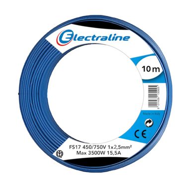 CAVO UNIPOLARE FS17 450/750V 1X2,5 10M BLU