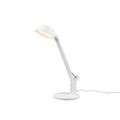 LAMPADA LED DA TAVOLO AVA 5W 41CM BIANCA 4 USB