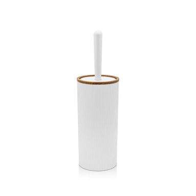 PORTASCOPINO LONDON H34CM BIANCO / LEGNO