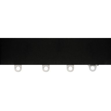 BASTONE PIXEL PIATTO 160CM NERO.