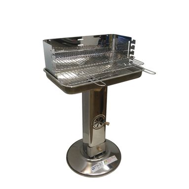 BARBECUE ECUADOR  58X39XH88CM A CARBONELLA CROMATO