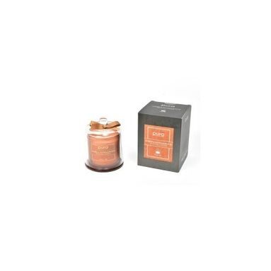 CANDELA PROFUMATA D.9XH12CM AMBER E SANDAL WOOD
