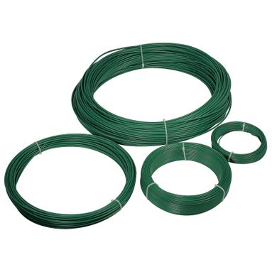 FILO METALLICO PLASTIFICATO 20M DA 1,8MM VERDE