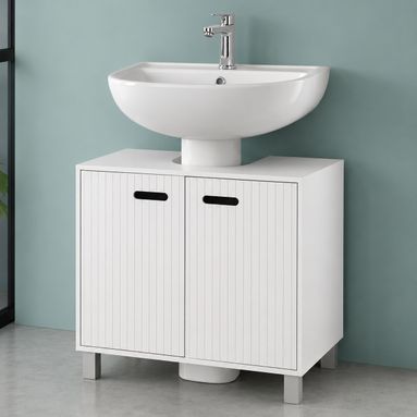 MOBILE SOTTOLAVABO FAST 60X30XH60CM BIANCO