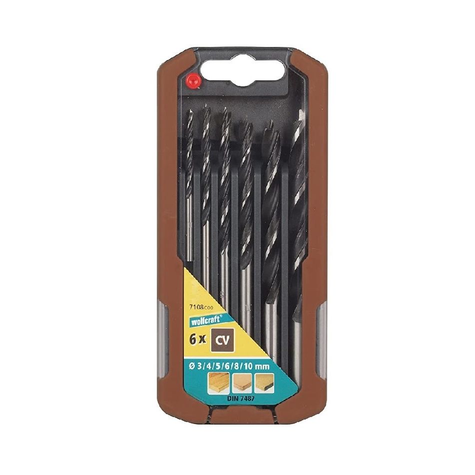 set-6-punte-elicoidali-d-dot-3-slash-4-slash-5-slash-6-slash-8-slash-10mm-per-legno