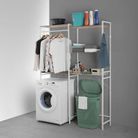 scaffale-sopra-lavatrice-147x34x195cm-bianco
