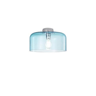 PLAFONIERA GIBUS 1XE27 D.30XH23CM BLU.