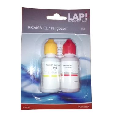 RICARICA PER IL TEST KIT CLORO / PH