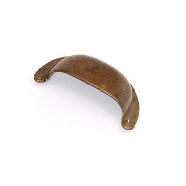 MANIGLIA CONCHIGLIA 74X32MM ANTICATA IN METALLO