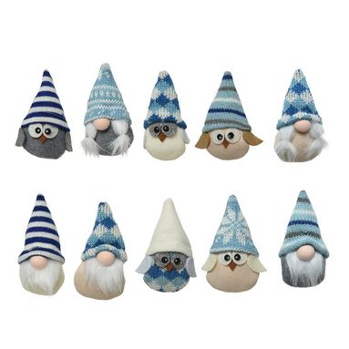 GNOMI E GUFI MODELLI ASSORTITI 10CM.