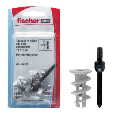 TASSELLI NYLON CARTONGESSO CON INSERTO GK K PZ.10