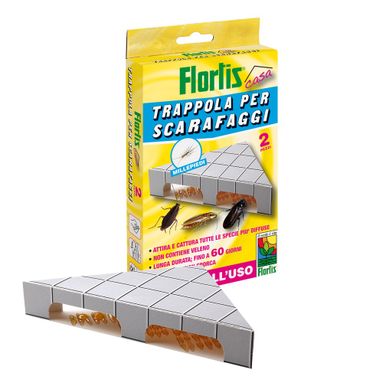 SET 2 TRAPPOLE TRIANGOLARI PER SCARAFAGGI