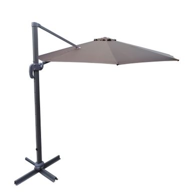 OMBRELLONE ROMA D.3,5M KHAKI BRACCIO LATERALE CON