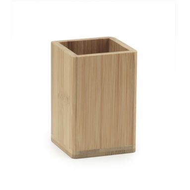PORTASPAZZOLINI BONNIE 8X8XH11CM IN BAMBU.