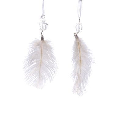 PENDENTE PIUMA H27CM STELLA/SFERA IN FERRO..