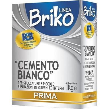 CEMENTO BIANCO 1KG BRIKO K2