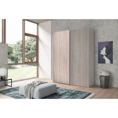ARMADIO 2 ANTE SCORREVOLI 181X65XH247CM OLMO