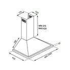 cappa-a-piramide-90cm-nero-opaco